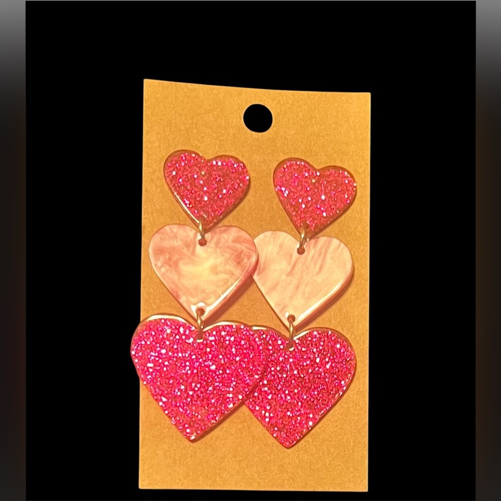 New! Fashion Heart Earrings